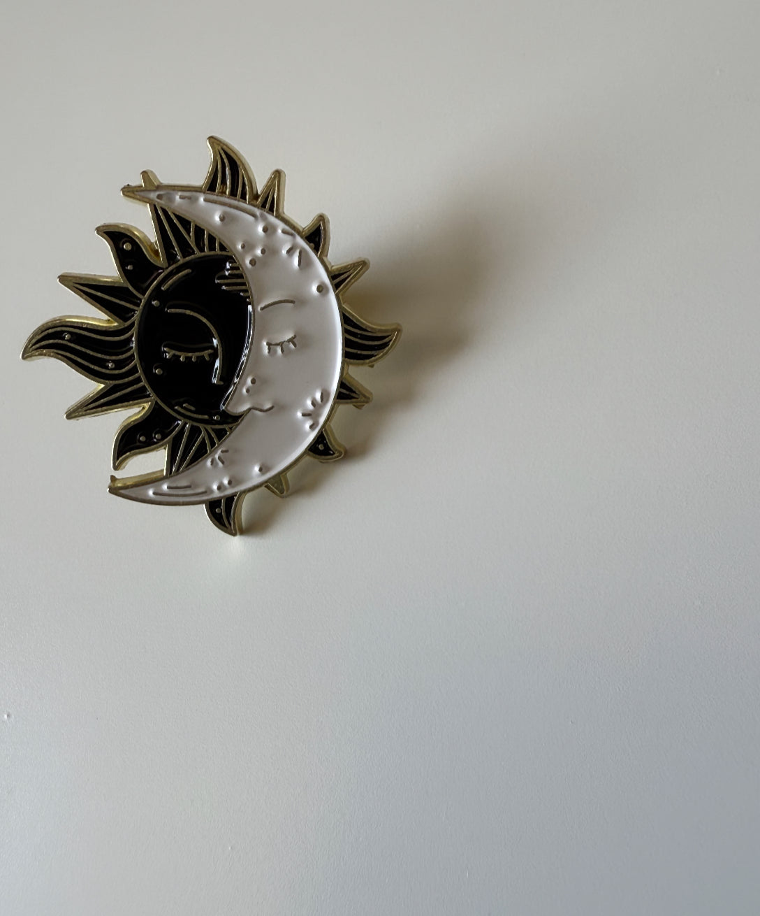 Palo Santo Sun & Moon Pin