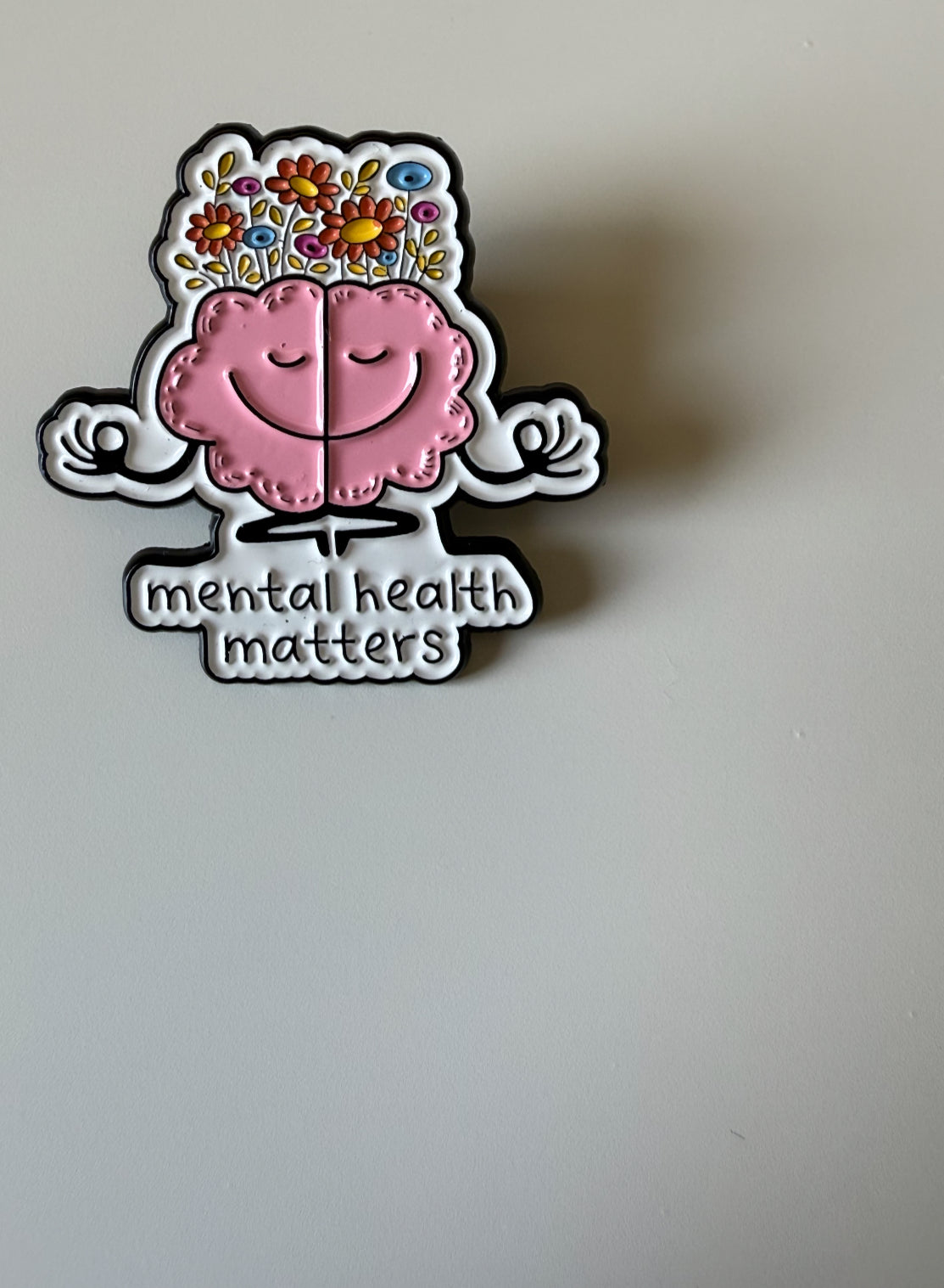 Palo Santo Mental Health Pin